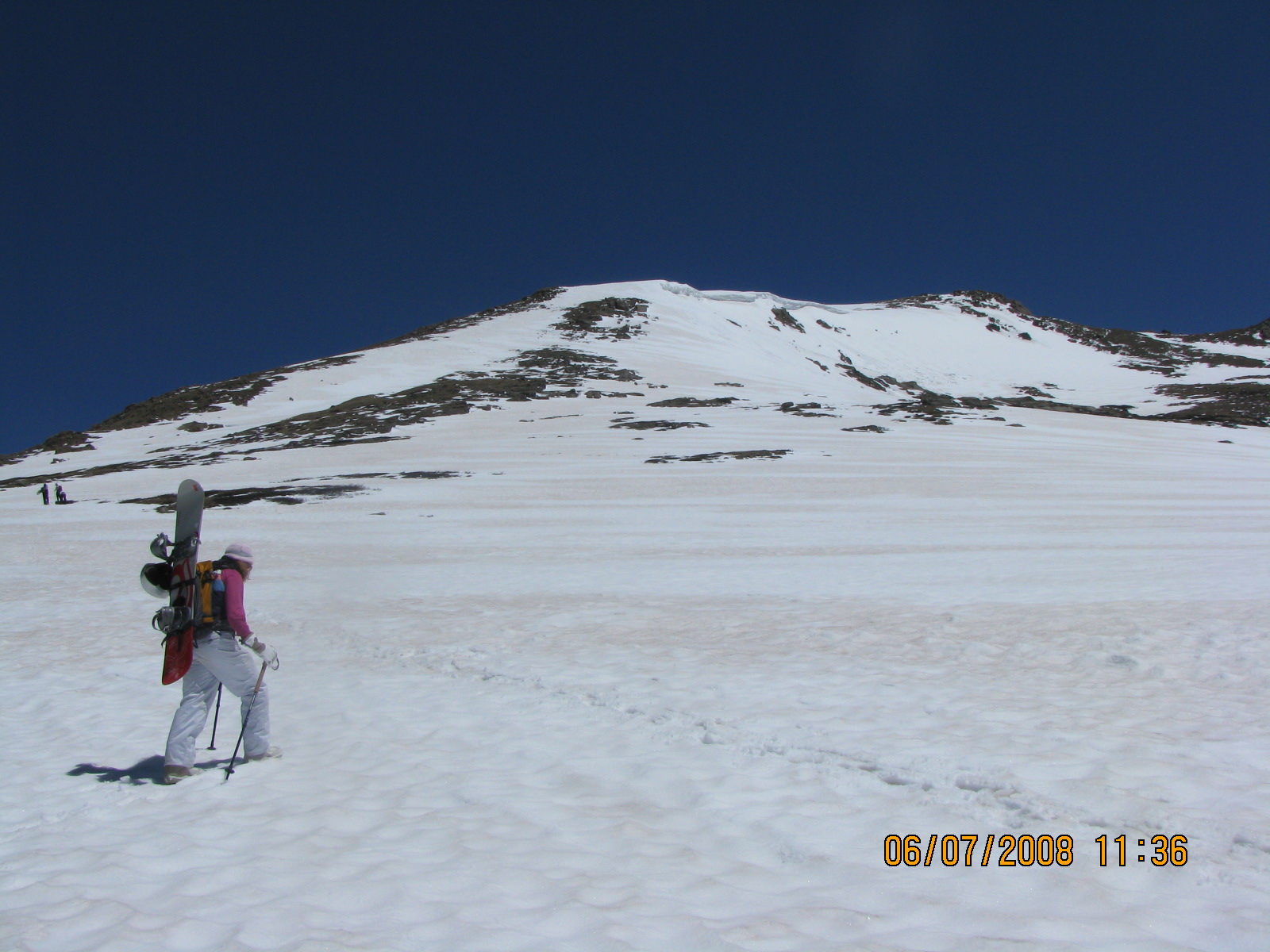 Heading up Blarney Peak