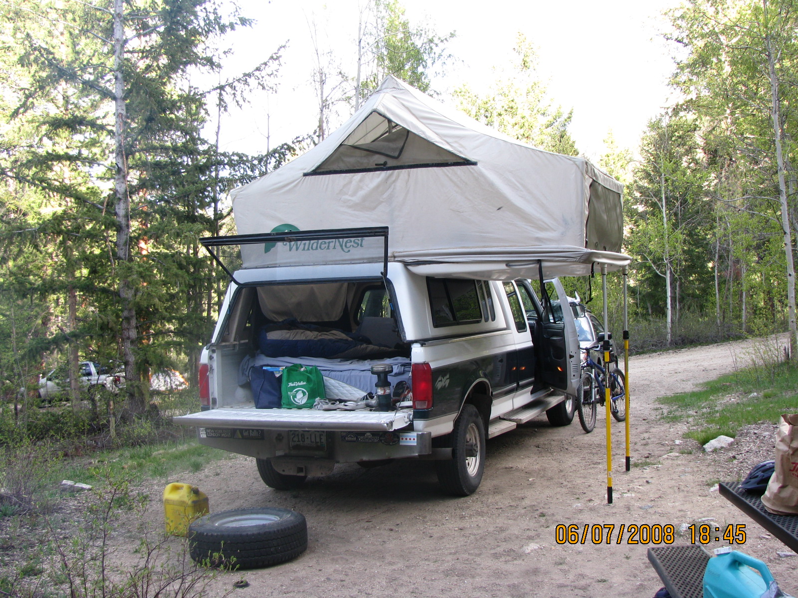 The camp setup