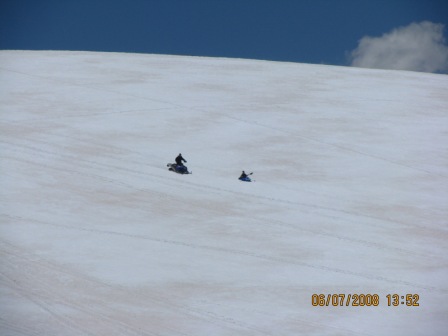 Kayakers on Heart Attack Hill
